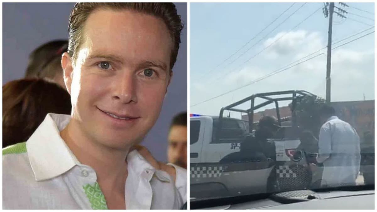 Video: Policías estatales de Veracruz encañonan y retienen a Manuel Velasco