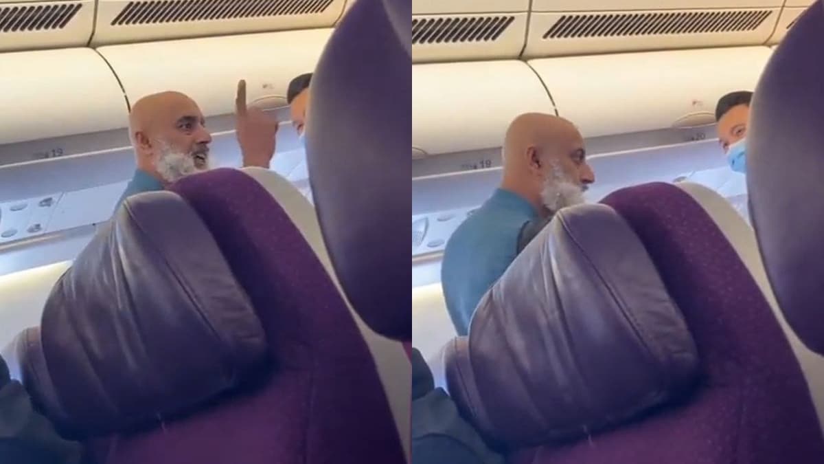 Video: Pasajero de avión causa pánico tras amenazas a la tripulación; "Soy el esclavo de Alá", gritó