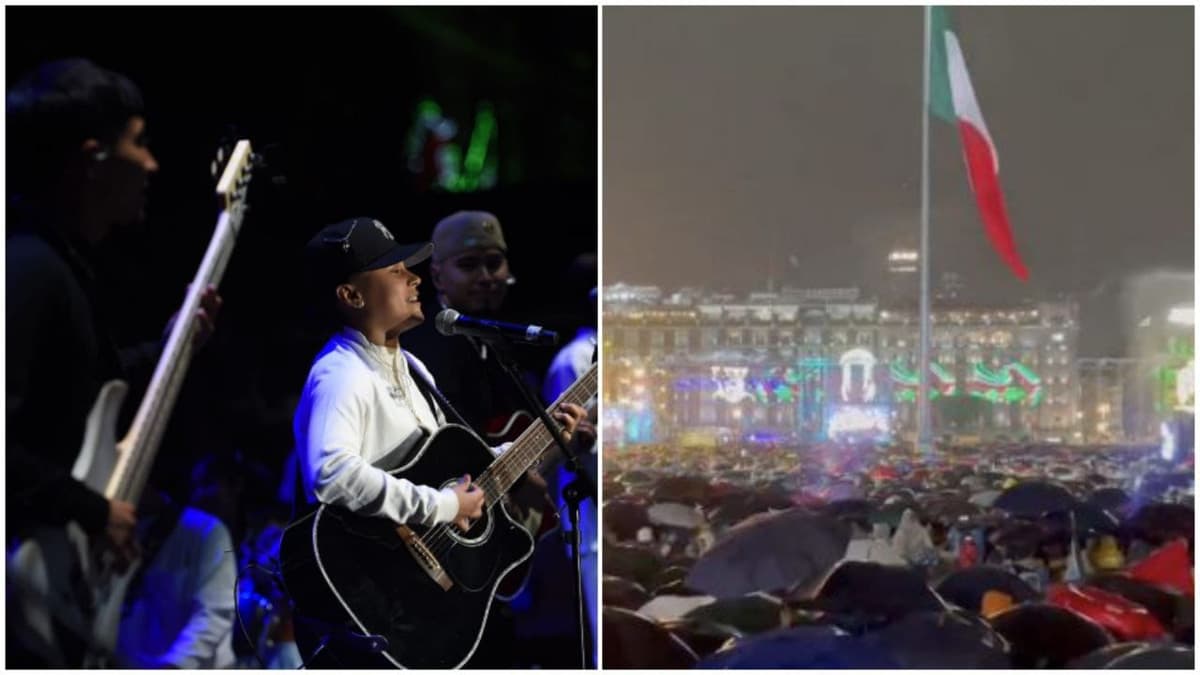 Video: Abuchean a Yahritza y su Esencia en el Zócalo de la CDMX