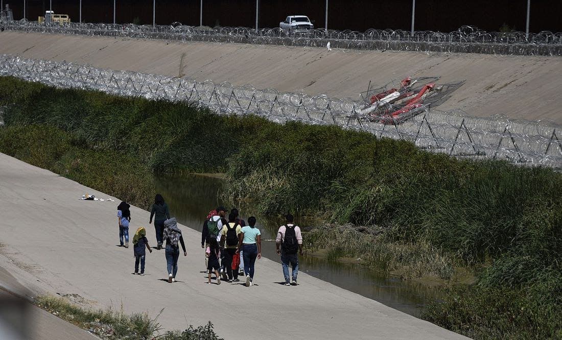 Migrantes varados en norte de México arriesgan sus vidas por su deseo de cruzar a Estados Unidos