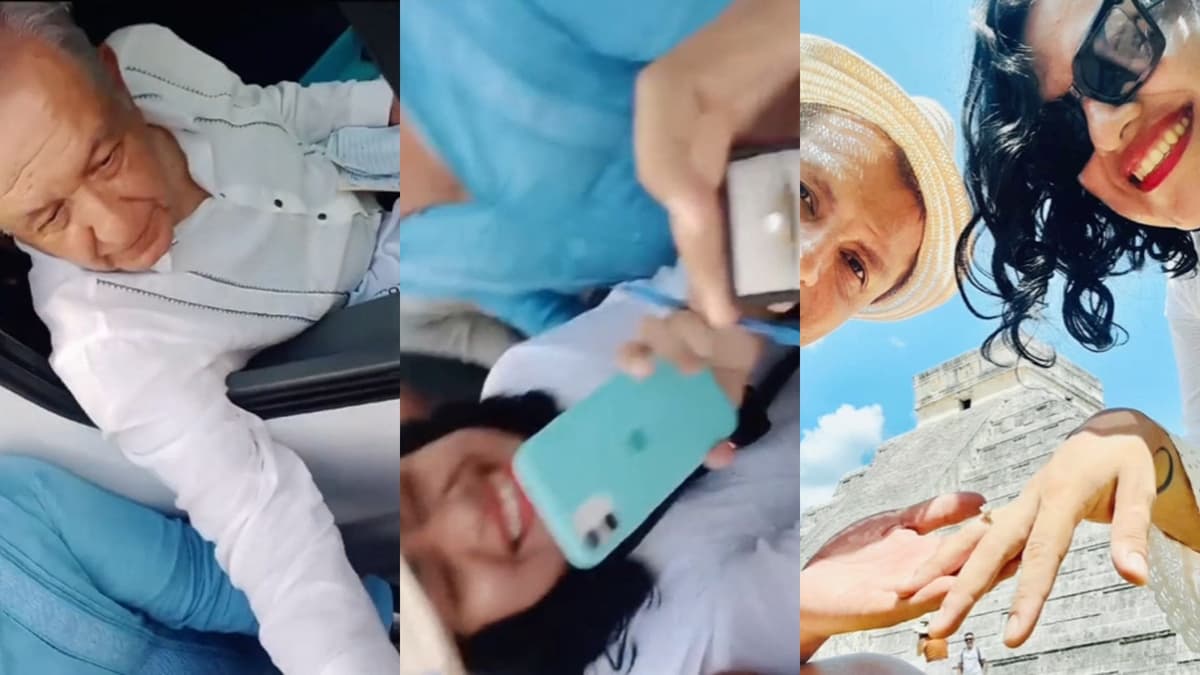 VIDEO: Hombre le pide matrimonio a su novia frente a AMLO; el presidente les da su bendición