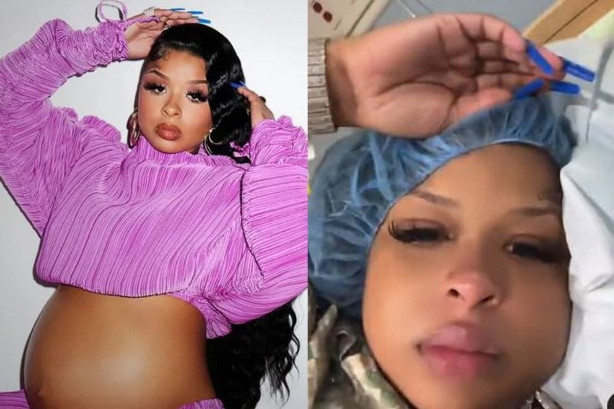 VIDEO: Rapera Chrisean Rock da a luz a su bebé durante video en vivo en Instagram