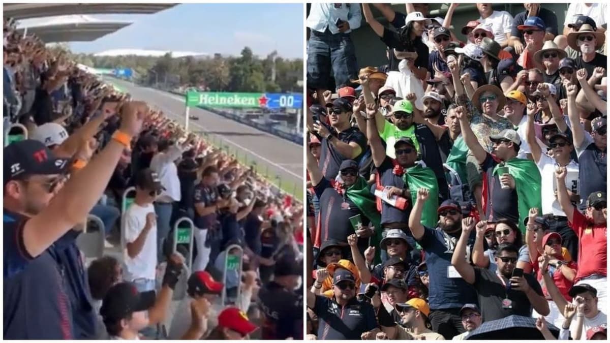 Video: Levantan puño durante el Gran Premio de México en apoyo a víctimas en Guerrero