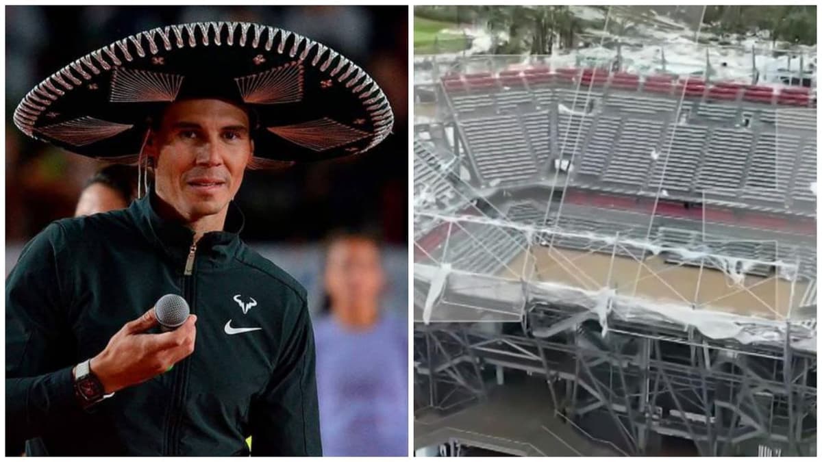 Rafael Nadal se pronuncia tras destrucción del huracán Otis en Acapulco