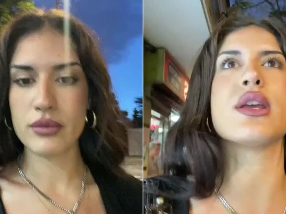 Video: Mujer se enoja en la calle porque le gritaron "guapa" mientras grababa un TikTok