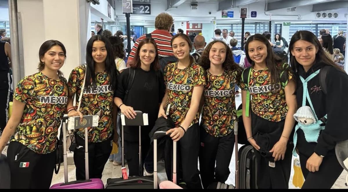 Selección Mexicana de Gimnasia Rítmica regresa a México