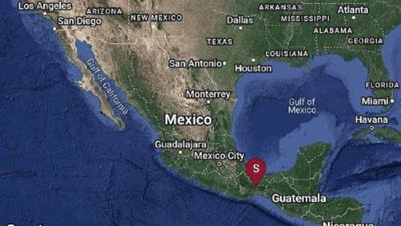 Se registra sismo magnitud 6.3 al nororeste de Matías Romero, Oaxaca