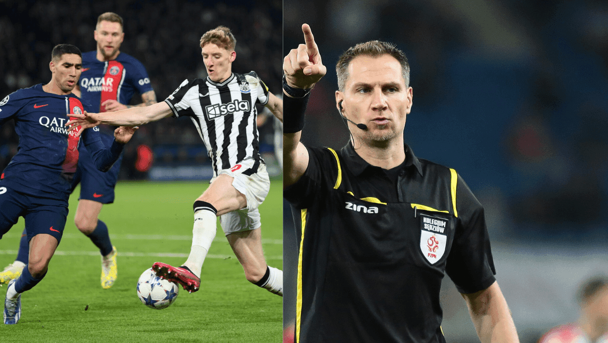 UEFA suspende al árbitro del VAR que desató la polémica entre el PSG y Newcastle