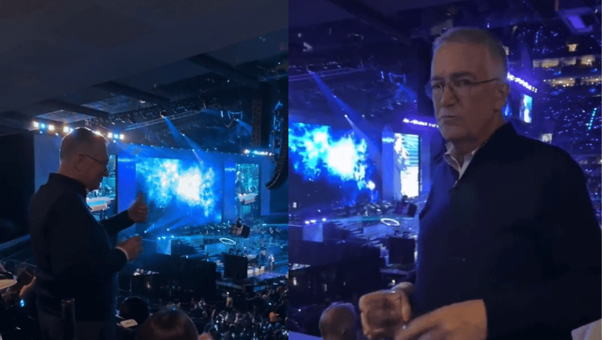 Video: Hombre le solicita boletos a Ricardo Salinas para ver a Luis Miguel; "ni que fuera revendedor"