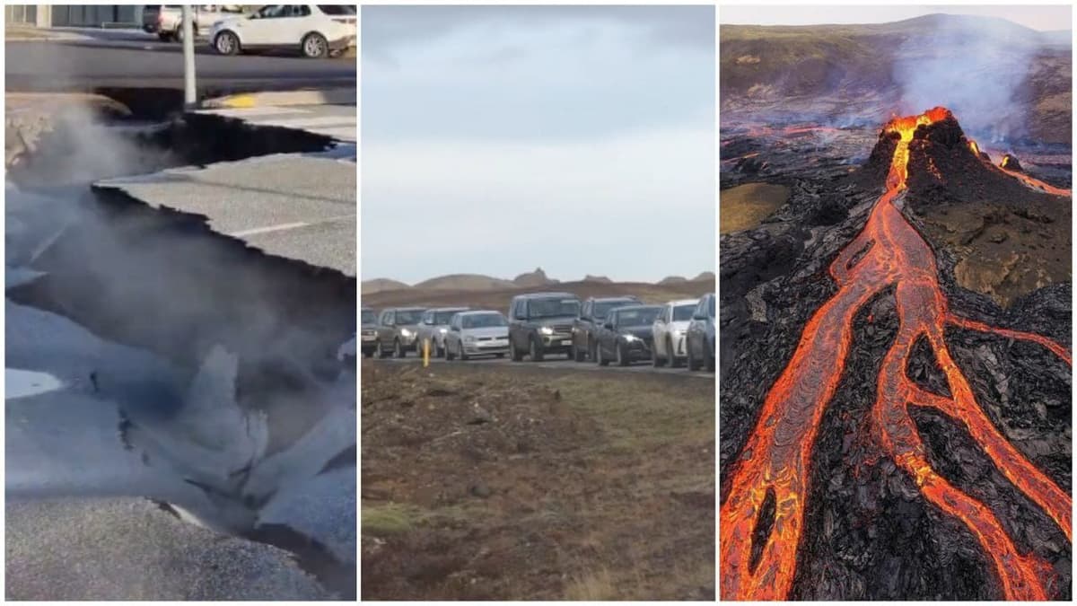 Video: Islandia se mantiene en alerta tras fuerte actividad sísmica y volcánica; evacúan la ciudad de Grindavík