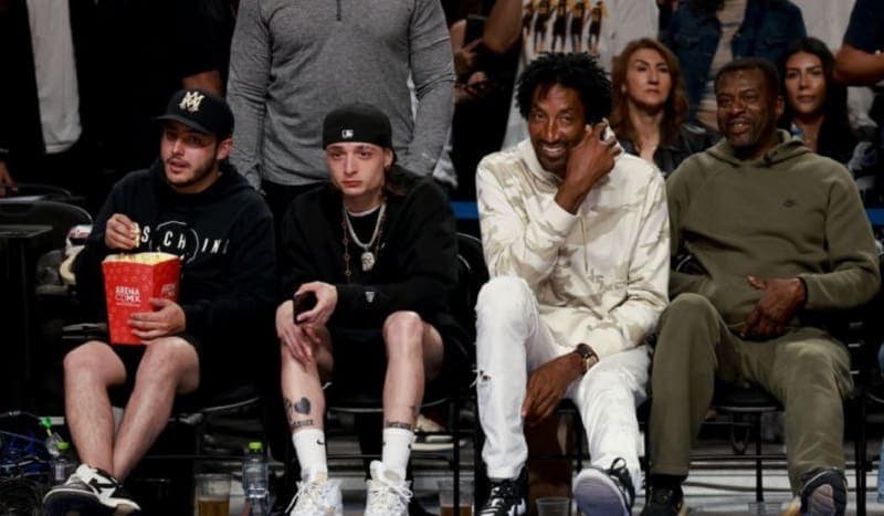 Scottie Pippen y Peso Pluma, invitados de lujo en NBA CDMX