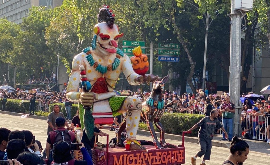 VIDEO: Así se vivió el desfile del Día de Muertos en CDMX