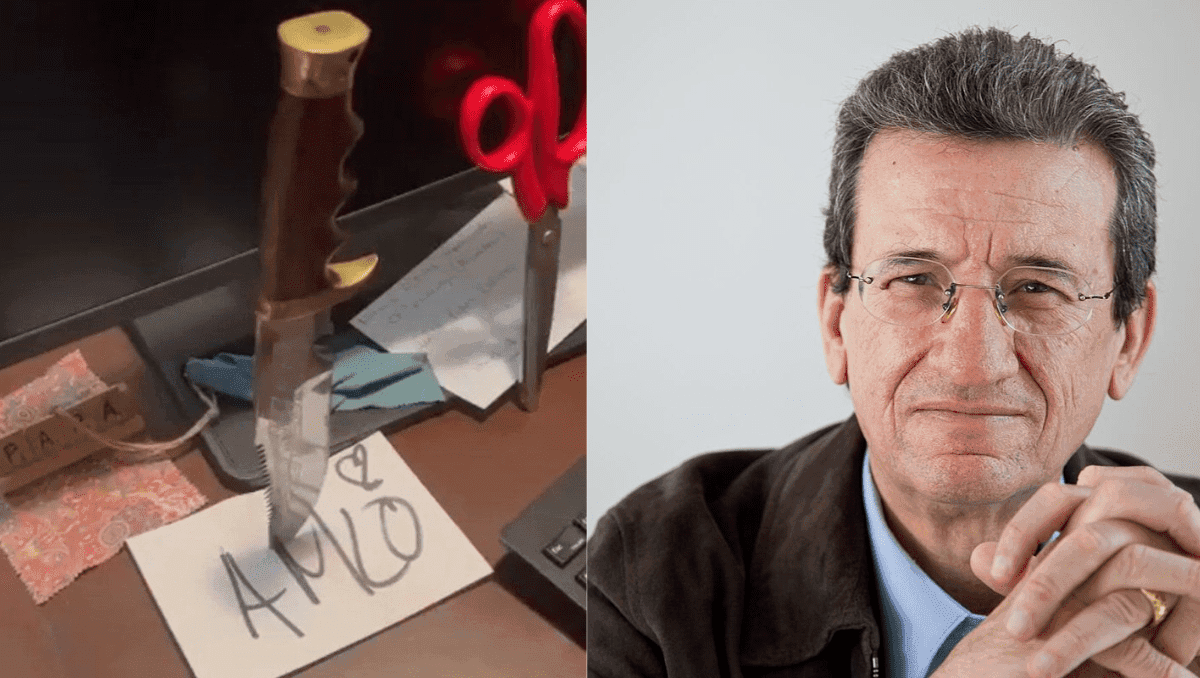 VIDEO: Allanan casa de Rafael Loret de Mola y dejan mensaje "amenazante"