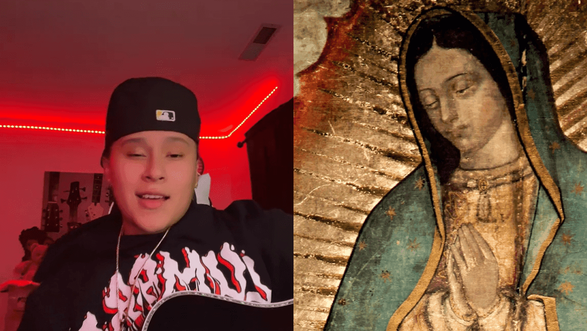 Video: Yahritza Martínez le canta a la Virgen de Guadalupe y es criticada en redes