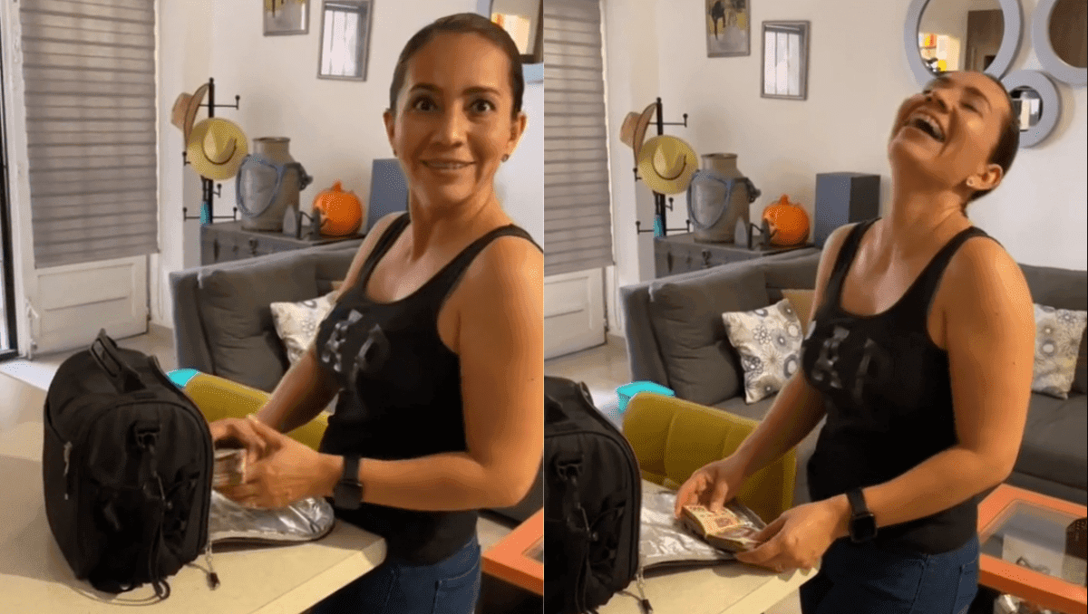 Video: Esposo sorprende a su mujer con un aguinaldo por prepararle el lunch todo el año