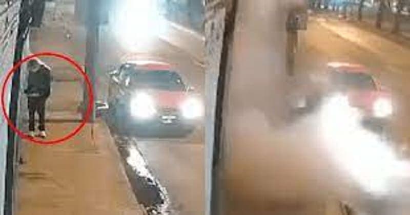 Video: Extorsionador muere al intentar colocar un explosivo en una tienda de Guayaquil, Ecuador