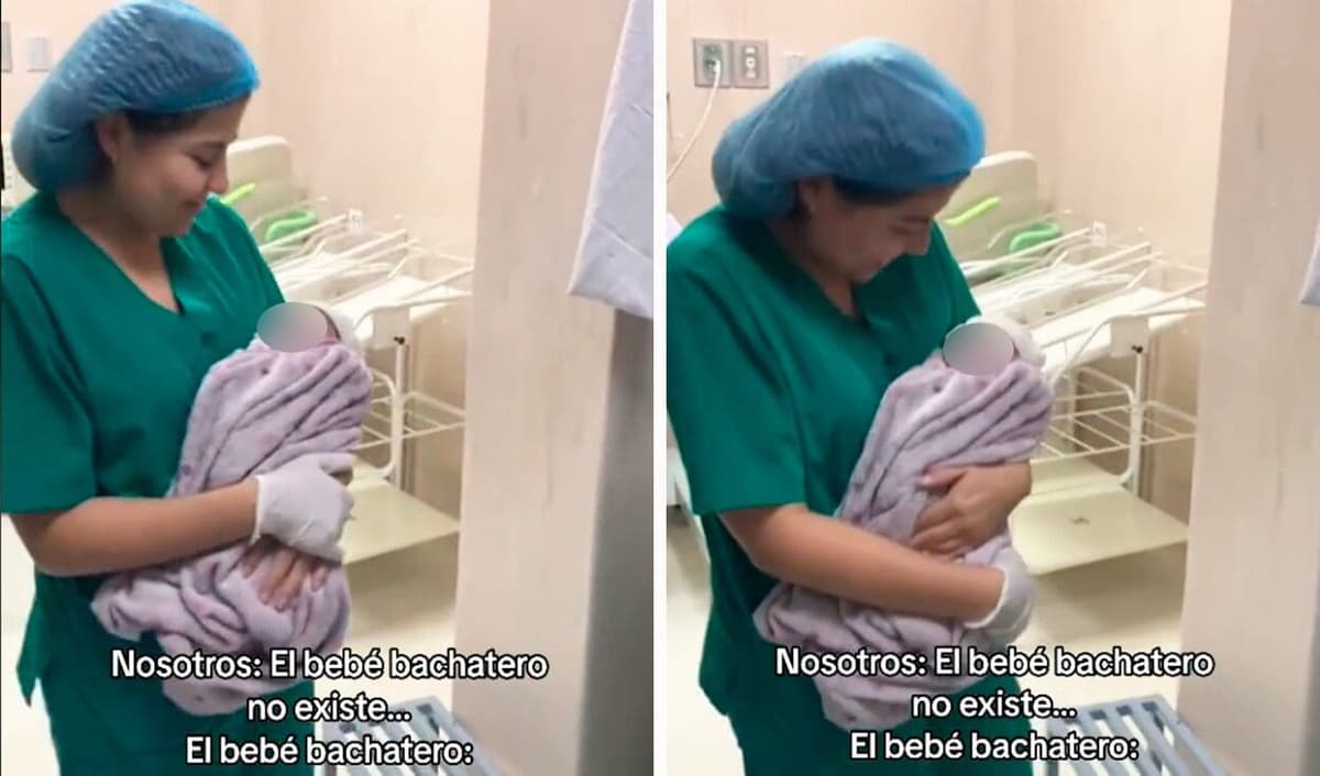 Bebé sorprende a médicos al dejar de llorar cuando escucha bachatas