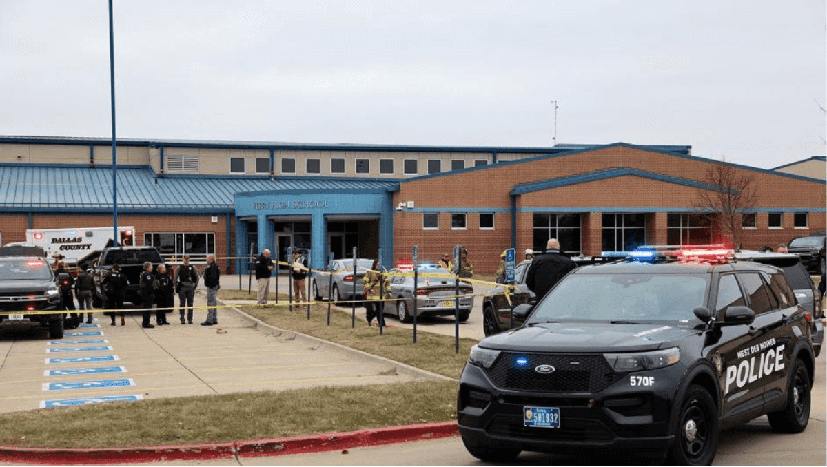 Estados Unidos: Reportan tiroteo en una secundaria en el estado de Iowa
