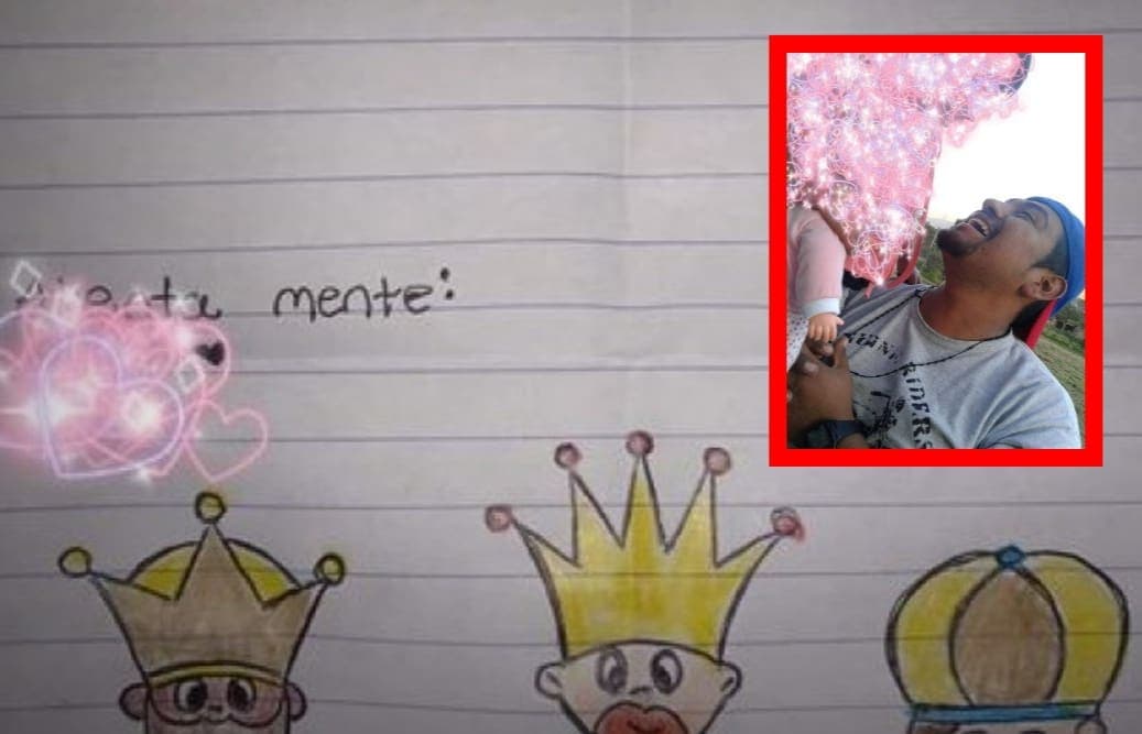 Niña pide en su carta a los Reyes Magos que devuelvan con vida a su familia desaparecida