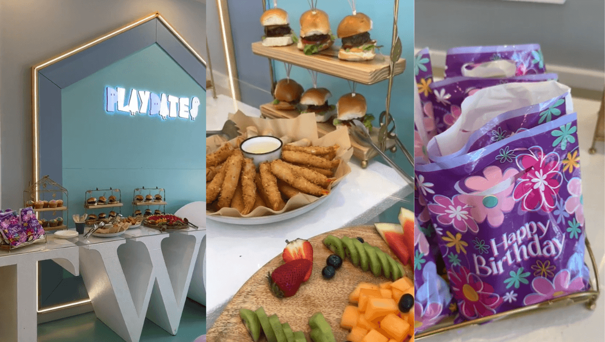 Video: Madre organiza fiesta de cumpleaños para su hija; solo fueron dos personas