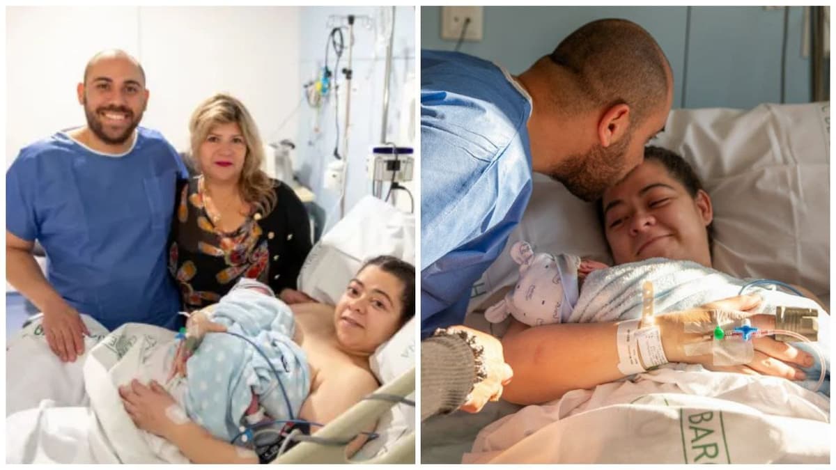 Mujer da a luz a su primer hijo, gracias al trasplante de útero que le donó su madre