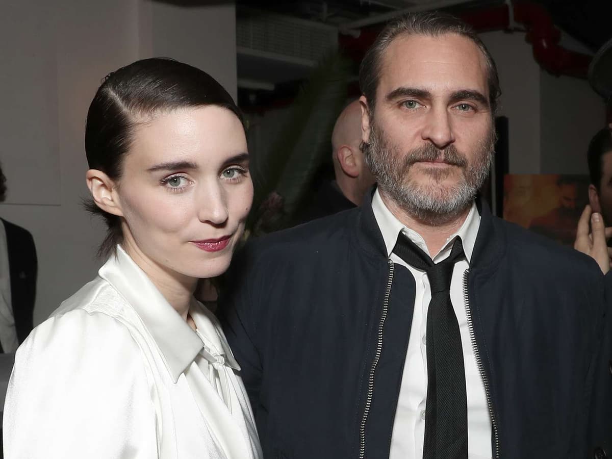 Joaquin Phoenix y Rooney Mara esperan a su segundo bebé