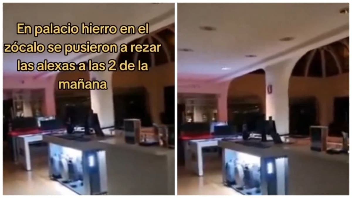 Video: Guardia de seguridad es sorprendido por varias Alexas que se activan y rezan al mismo tiempo