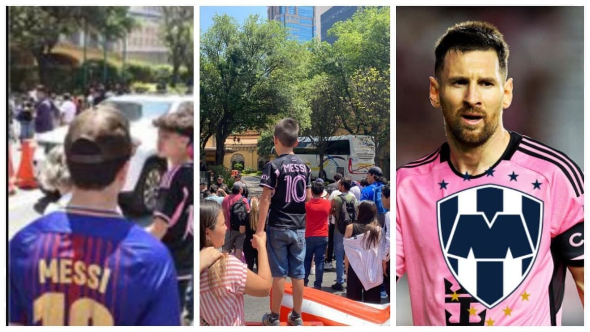 Video: Locura por Leo Messi en Monterrey; así fue el imponente operativo de seguridad para recibirlo