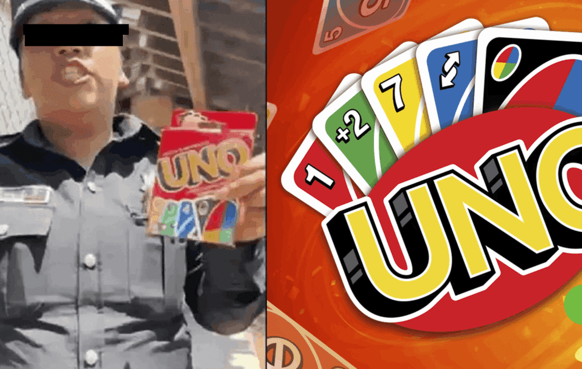VIDEO: Policías en Toluca detienen a jóvenes por jugar "UNO"