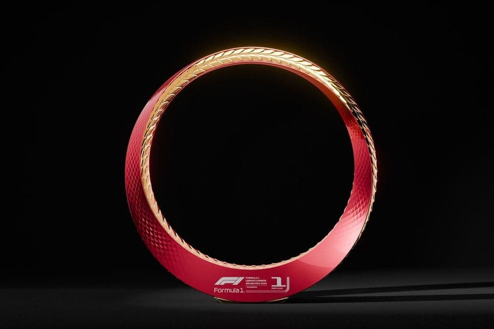 VIDEO: Así luce el trofeo que se entregará al piloto ganador del Gran Premio de China