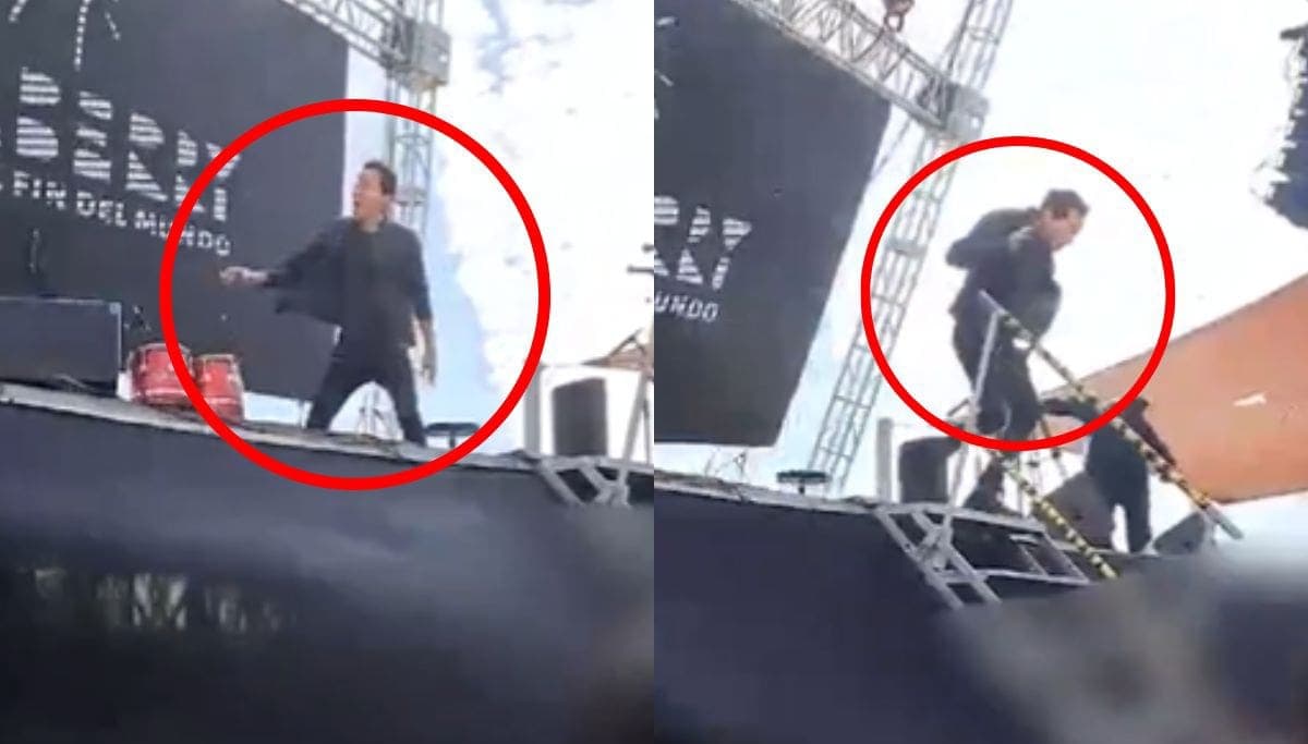 VIDEO: Pantalla gigante cae sobre público durante show de magia