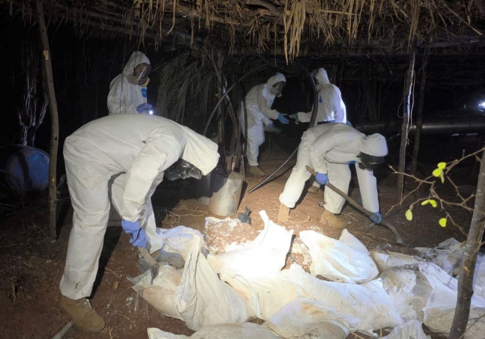 Marina destruye ocho laboratorios clandestinos con más de seis toneladas de droga en Sinaloa