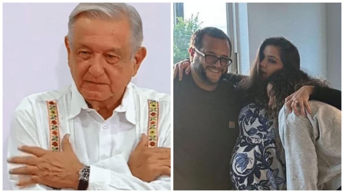 AMLO será abuelo por tercera ocasión: Carolyn Adams anuncia embarazo con José Ramón López Beltrán