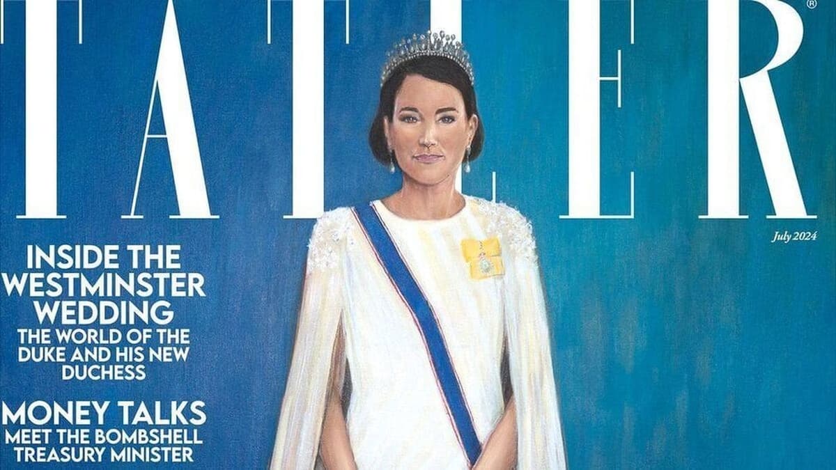 Retrato de Kate Middleton causa polémica por escaso parecido