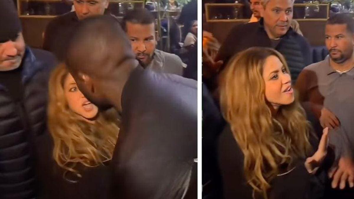 VIDEO: Hombre intentó besar a Shakira a la fuerza en medio de un evento