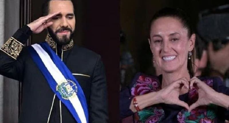 Presidente Nayib Bukele felicita a Claudia Sheinbaum por su victoria en elecciones presidenciales de México