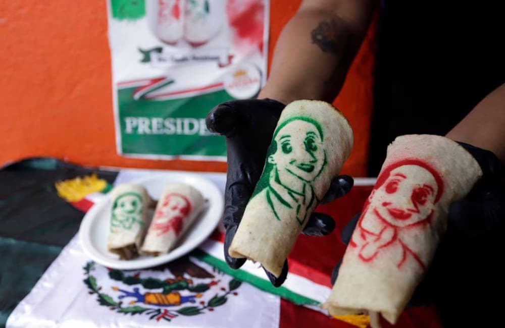 Crean el “taco Sheinbaum” en Puebla