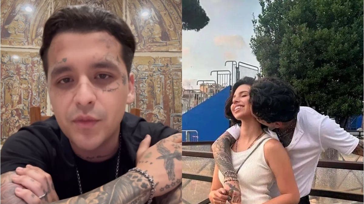 VIDEO: Christian Nodal da la cara y aclara que no le fue infiel a Cazzu: “Estoy con una mujer que amo”