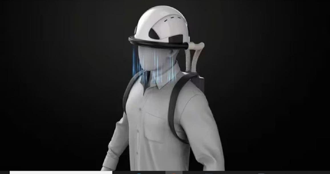 Desarrollan una máscara de aire de alta tecnología para protegerse de los virus