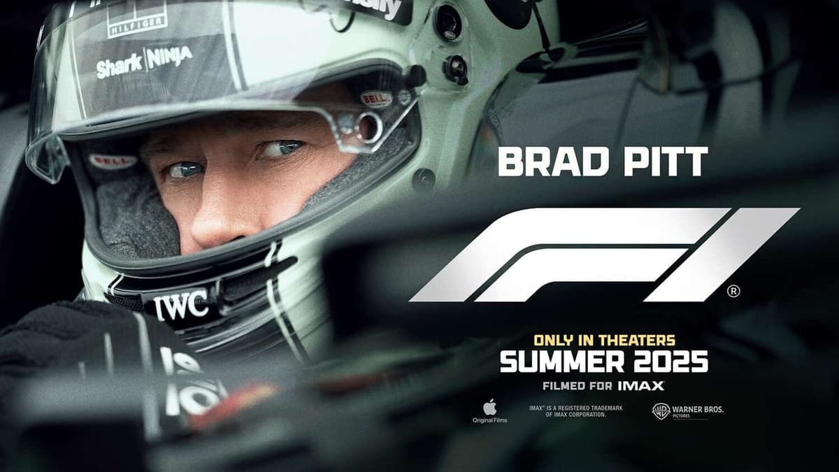 VIDEO: Revelan primer tráiler de la película de F1 protagonizada por Brad Pitt