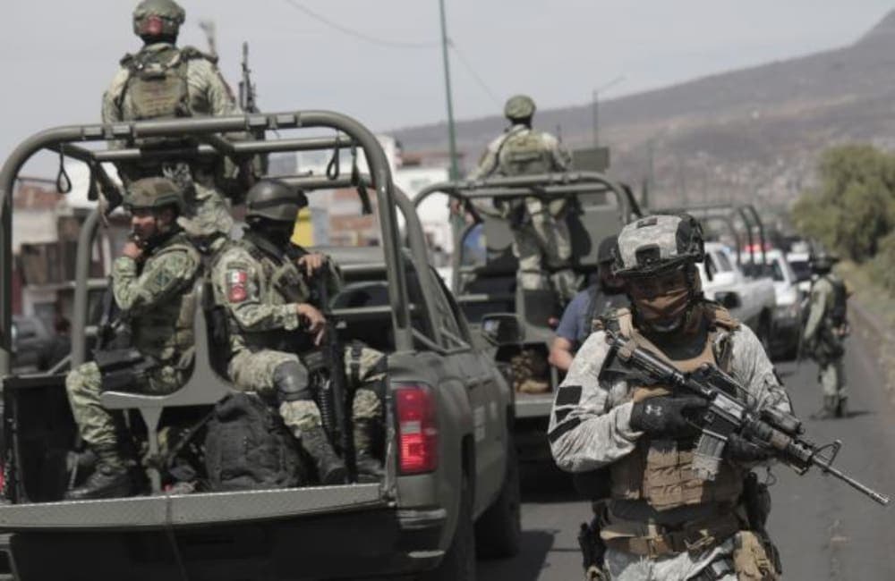 Siete presuntos sicarios del Cartel Jalisco Nueva Generación fueron abatidos por el Ejército en Tangancícuaro, Michoacán