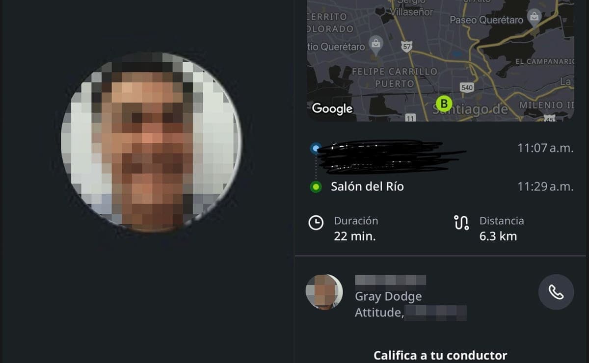 “No me quería bajar”: Joven denuncia incidente con conductor de aplicación en Querétaro