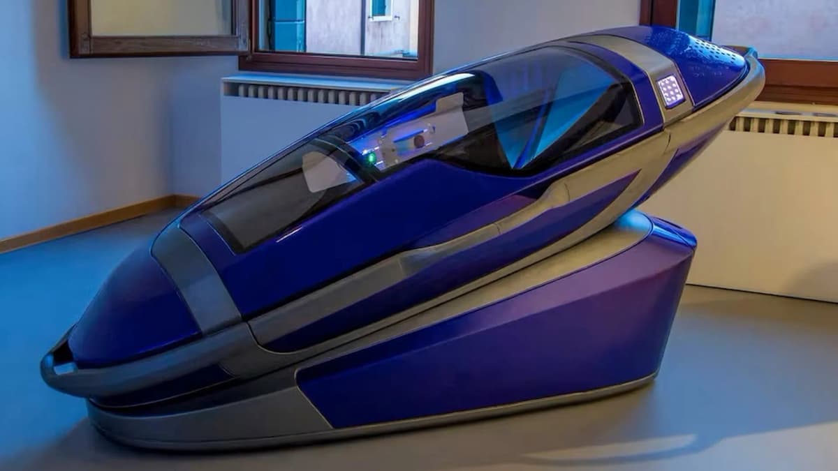 La capsula de la muerte, apodada 'el Tesla de la eutanasia', está lista para ofrecer el suicido asistido