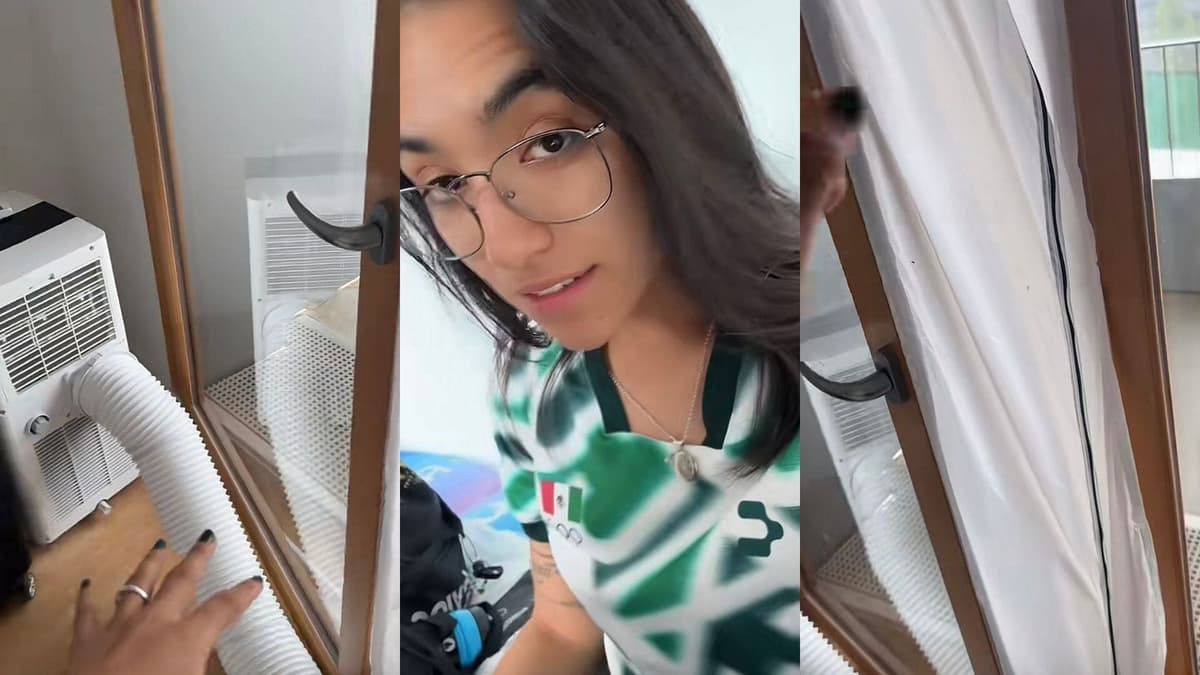 Delegación mexicana acude a Villa Olímpica con su propio aire acondicionado