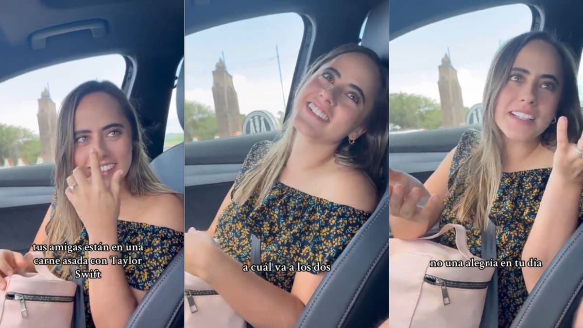 Ahora es al revés, mujer prefiere carnita asada con Taylor Swift que ir al funeral de su suegra