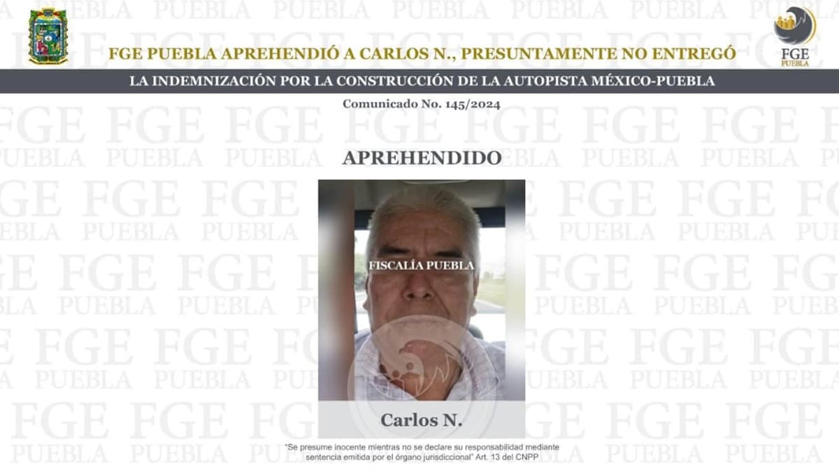 Cae comisariado que supuestamente robó indemnización por la construcción de la autopista México-Puebla