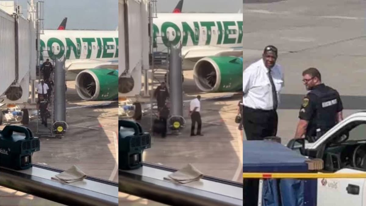 Arrestan a piloto al interior de un avión antes de despegar, en Texas