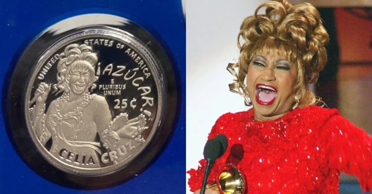 Estados Unidos pone en circulación moneda en honor a Celia Cruz