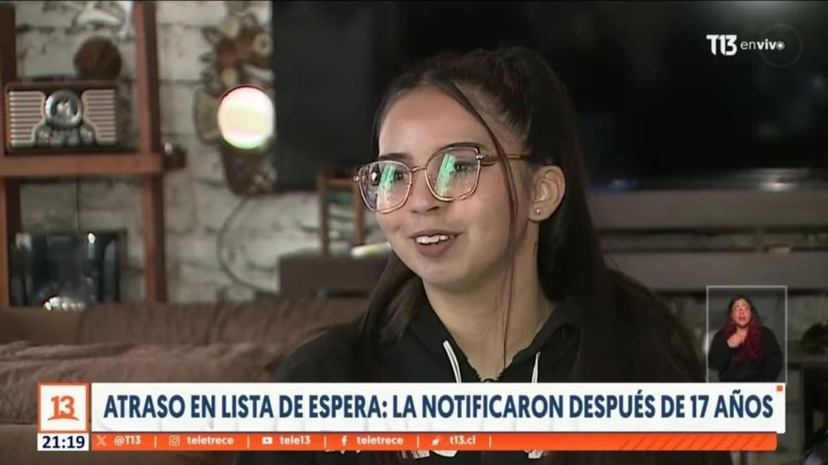 Tras 17 años, joven recibe notificación para ser atendida en el hospital