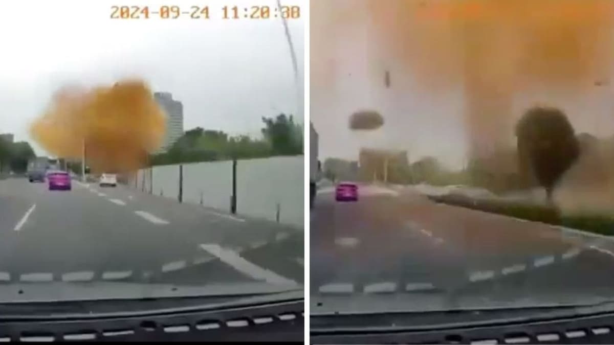 Explosión de tubería de aguas residuales provoca lluvia de excremento en Guangxi, China